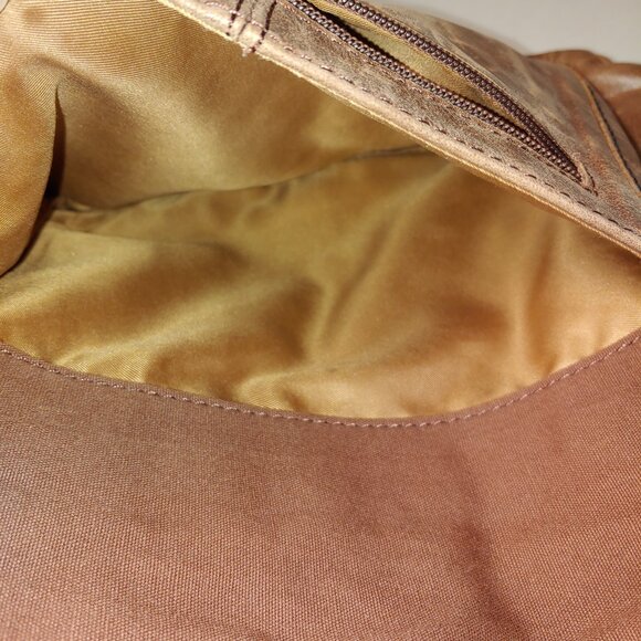 - The Sak Ventura Distressed Vintage Leather Convertible Backpack Bag Brow… - Picture 8 of 16